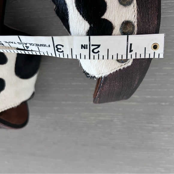 Jeffrey Campbell Black and White Platform Mules - Picture 11 of 12